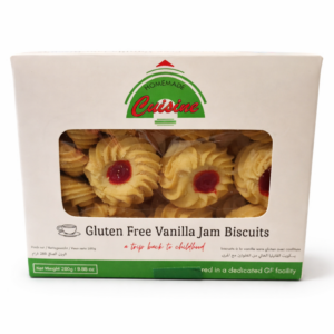 Gluten Free Vanilla Jam biscuits 280g