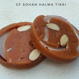 Gluten Free Sohan Halwa Tikki